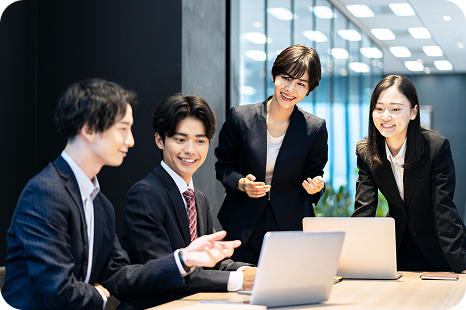 社員の挑戦を全力で支援！